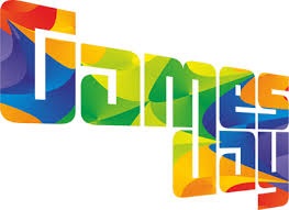 Multicolored letters that say Games Day